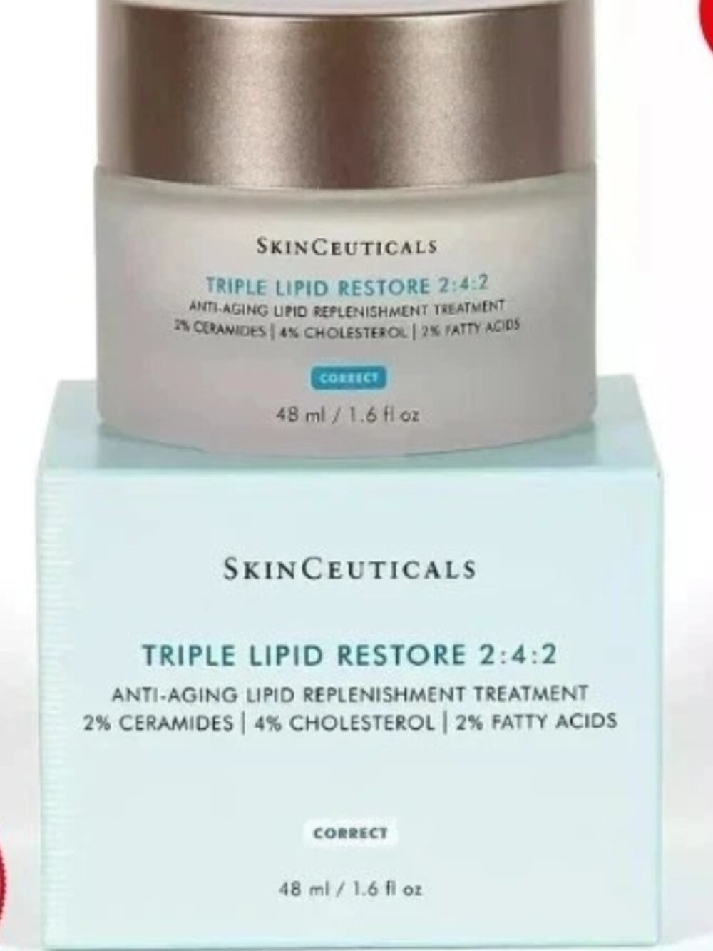 SkinCeuticals Triple Lipid Restore 2:4:2 Cream - 48ml 1.6oz - New Sealed